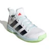 Adidas Stabil Junior Court Shoes (Footwear White-Core Black-Sky Tint)