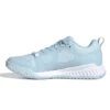 Adidas Court Team Bounce 2.0 Womens Indoor Court Shoes (Ice Blue-Footwear White-Footwear White)