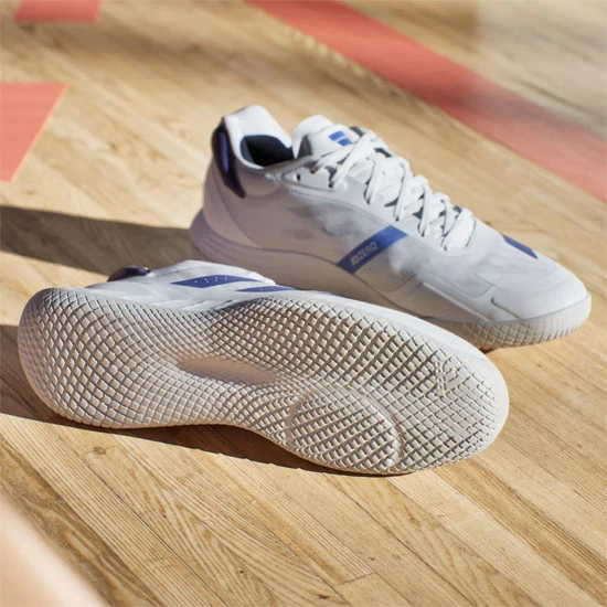 Adidas Adizero Fastcourt 2.0 Mens Court Shoes (White-Lucid Blue-White) - Image 4