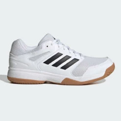 Adidas Speedcourt Womens Court Shoes (Footwear White-Core Black-GUM 10)