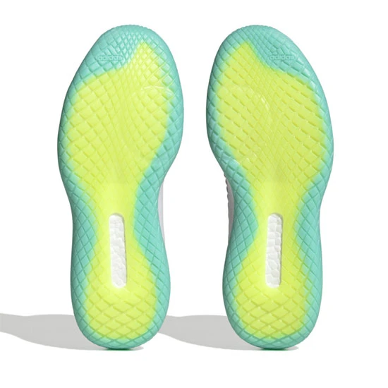 Adidas Stabil Next Gen Primeblue Womens Court Shoes (Footwear White-Silver Metallic-Lucid Pink) - Image 4