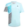 Adidas New York Boys Tee (Light Aqua)
