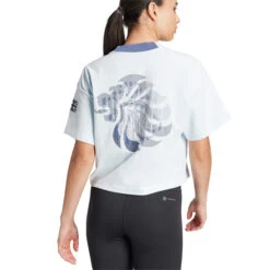 Adidas Team GB Womens Tee (Sky Tint)