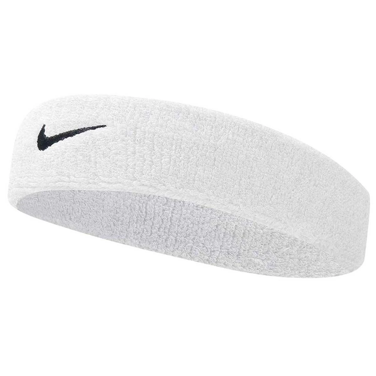 Nike Swoosh Headband (White-Black)
